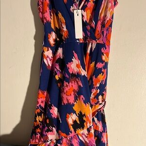 NWT Vibrant Multicolor Ultranice Women's Dress